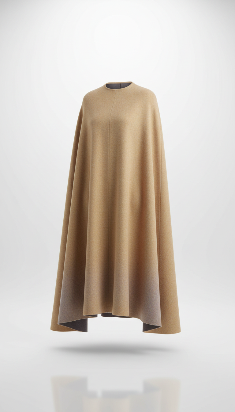 Cashmere Gold Statement Cape